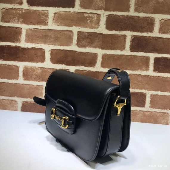 First bag ru shoulder GUCCI Horsebit bag 1955 0731
